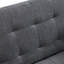 Canapé-lit gris foncé avec canapé-lit gris réglable et confortable-1016708225