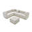 Velvet For Living Space - Modern Upholstered With Vertical Tufting Home Decoration Contemporary-117813167