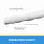 Tuyau de douche en PVC 59 po Tuyau de douche à main extra long et flexible Tuyau de pomme de douche flexible anti-torsion avec noyau intérieur en laiton