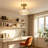 7.99" Glass Semi Flush Mount-2143669575