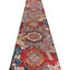 High-Quality Hand-Knotted Red And Blue Area Rug