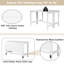 Table de salle à manger extensible en bois avec abattant pour petits espaces, design élégant et fonctionnel, parfaite pour les espaces compacts-612191913