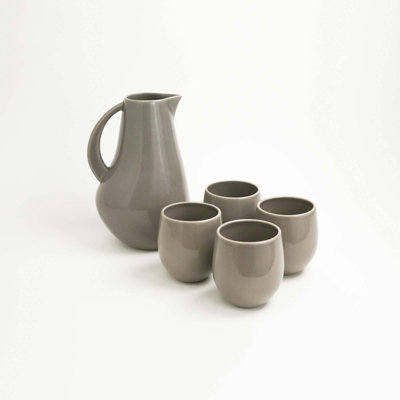 Borgen Goblet 5 Piece Pitcher Set
