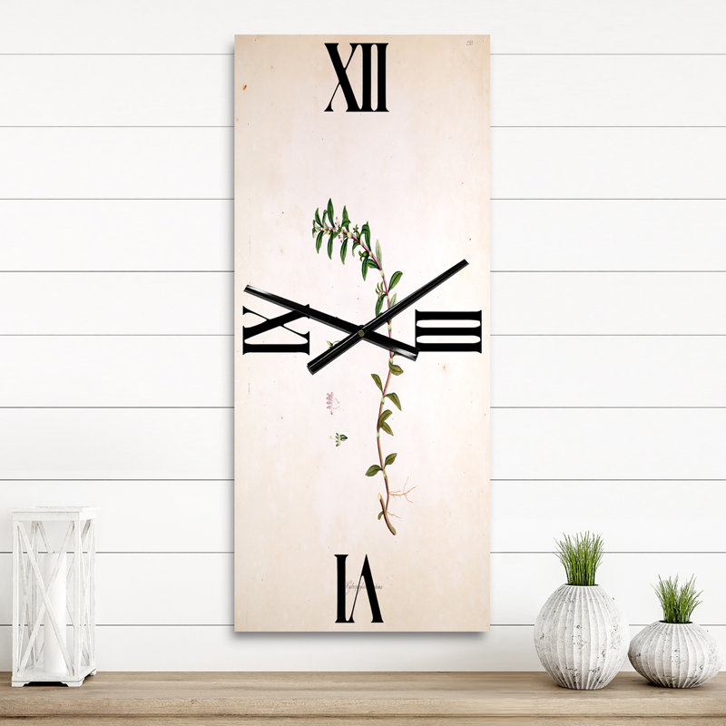 Horloge murale London Plants II, Petit