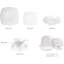 Porcelain China Dinnerware Set 20 Piece - Service for 4