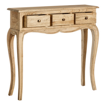 Alister 85cm Solid Wood Console Table