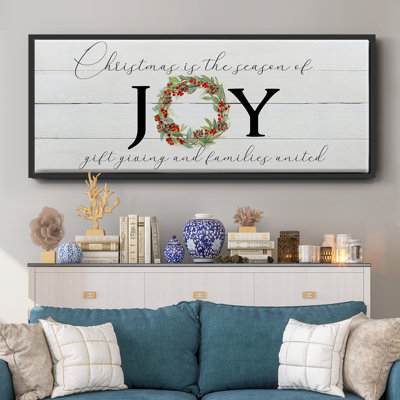Season of Joy - toile encadrée
