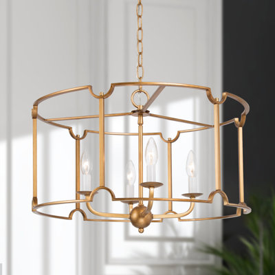 Lustre tambour 4 lumières Parmer