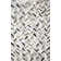 Tuscon Cowhide Geometric Area Rug in Ash