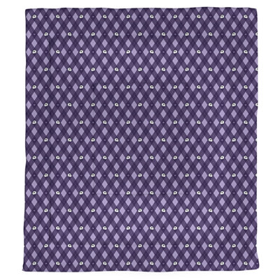 Édredon réversible simple Katelyn Elizabeth Argyle Skulls