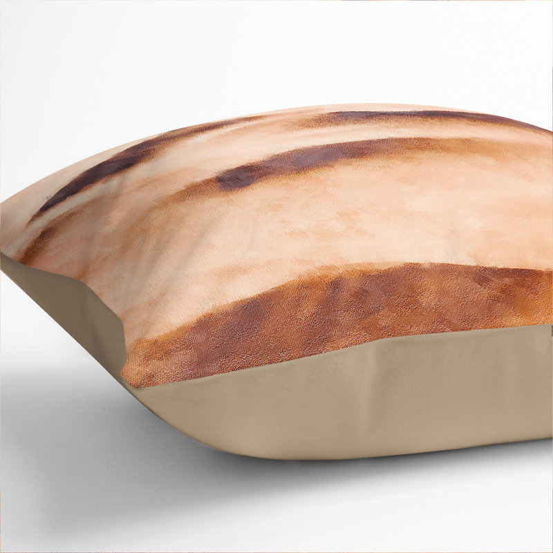 Sand Dune Ripples Scatter Cushion, 40cm H x 40cm W x 15cm D, Stone