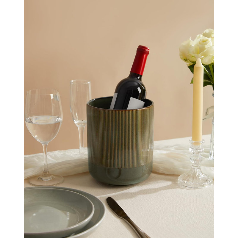 Porte-ustensiles, porte-ustensiles de cuisine en céramique 7,3 "+5,3" pour comptoir, grand organisateur d'ustensiles de cuisine, porte-spatule moderne