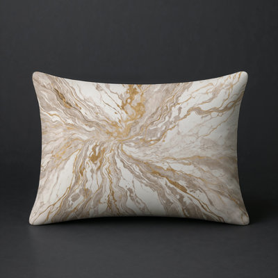 Modern Contemporary Indoor and Outdoor Throw Pillow