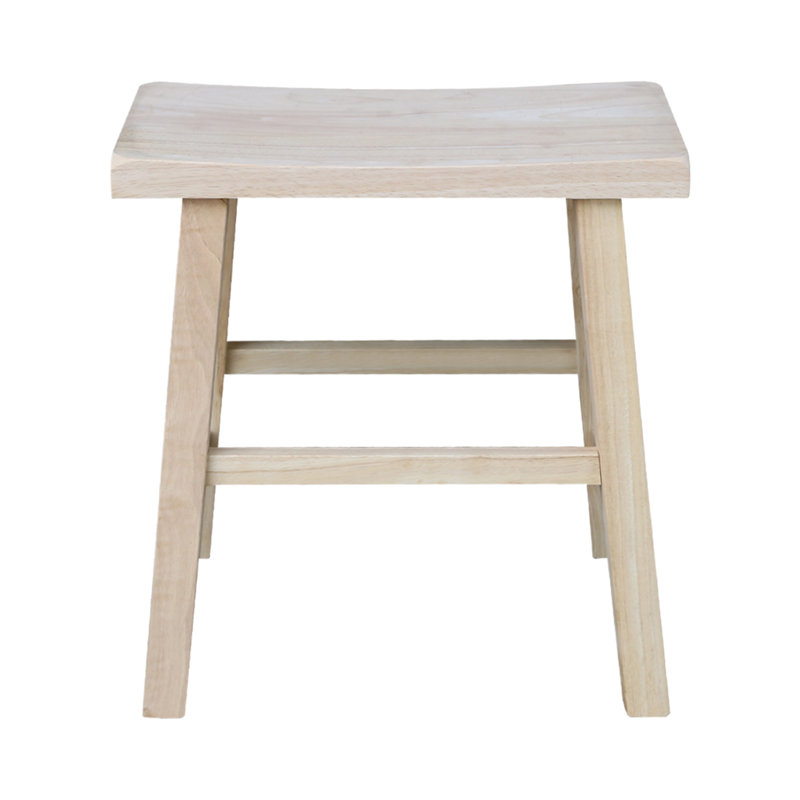 Maner Solid Wood Counter Stool