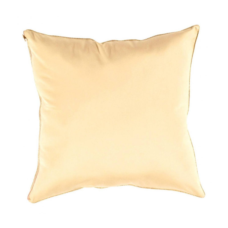 Pillow Cover & Insert, 22"H x 22"W, Square, Buccaneer/Olive