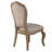 Theon Upholstered Side Chair in Beige and Antique Taupe (Set of 2)