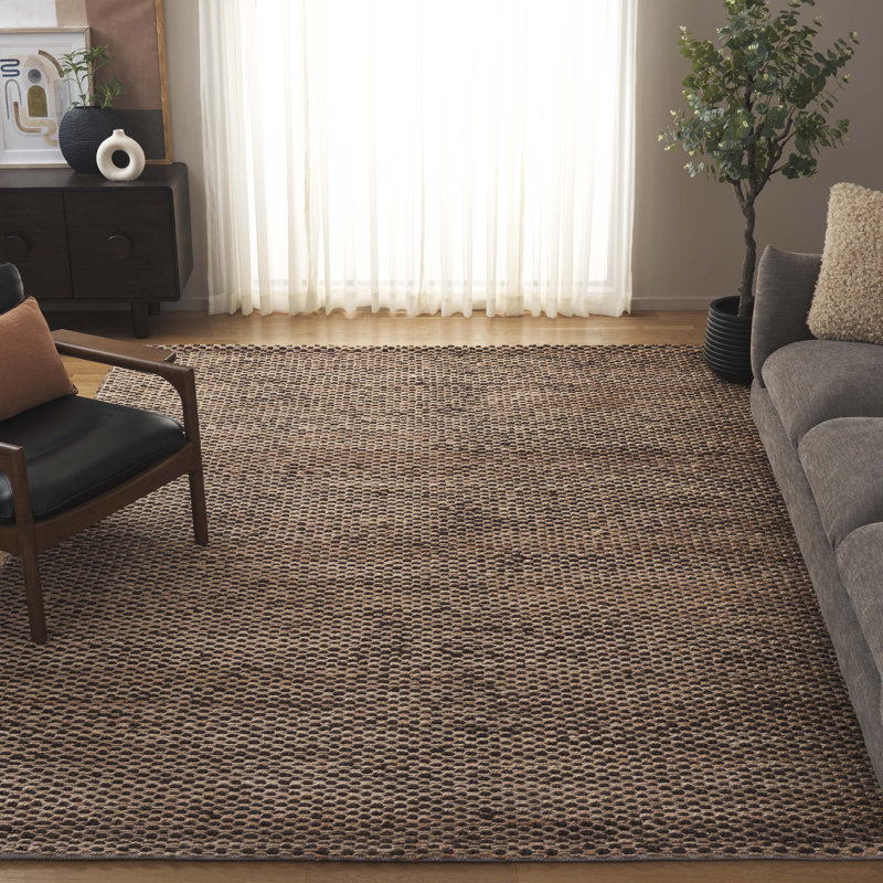 Sven Natural Fiber Pit Loomed Jute Rug, Rectangle 8' x 10'