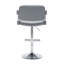 Tabouret de bar moderne capitonné et capitonné
