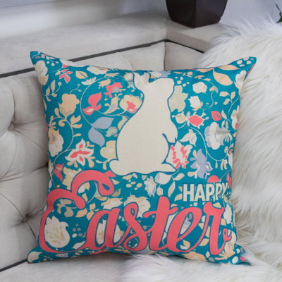  Easter Throw Pillow