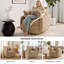 Chaise d'appoint moderne pivotante à 360 ° avec revêtement Sherpa Boucle-1362724267