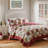 Greenland Home Fashions Oxford Red 2-Piece Twin Size Quilt Set 68x88 + 20x26-1754377399-1822024781