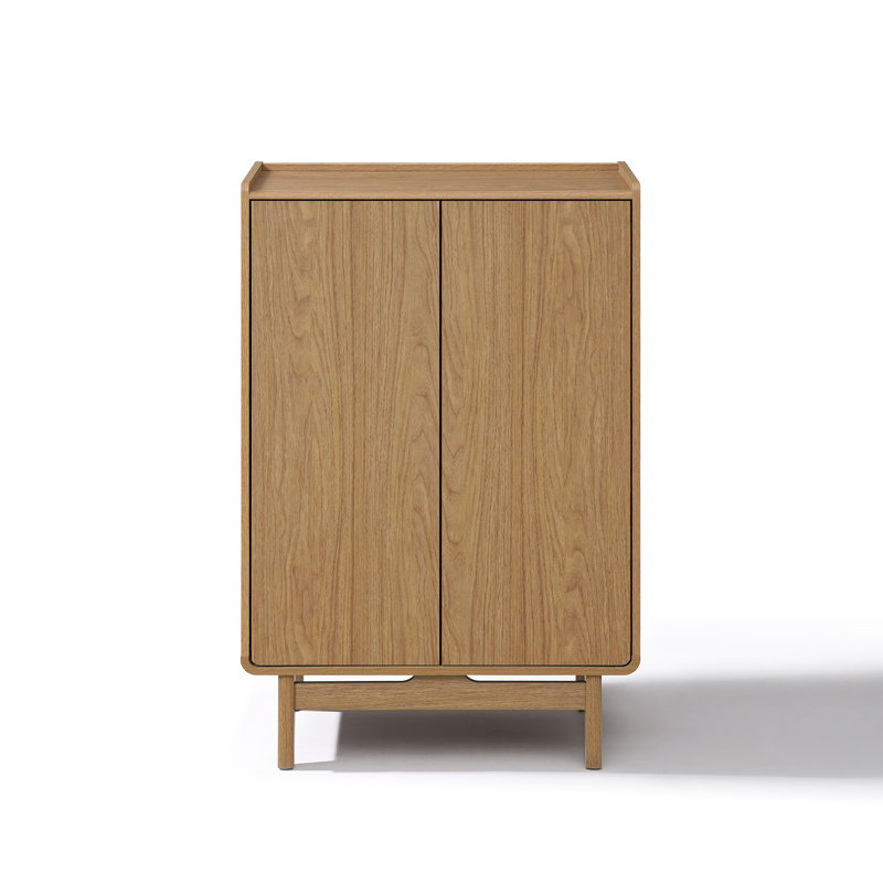 31.1'' W Oak Accent Cabinet with Doors