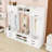 Detachable Hall Tree with Hooks, Drawers & Cabinets, Entryway Shoe Bench with Dividers-377295717