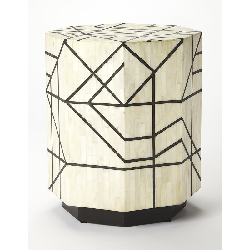 Greta Bone Inlay Side Table