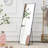 Aluminum Alloy Metal Frame Wall-Mounted Full-Length Mirror (Includes Mirror Only)