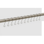 Polyresin Rust Resistant Shower Curtain Hook