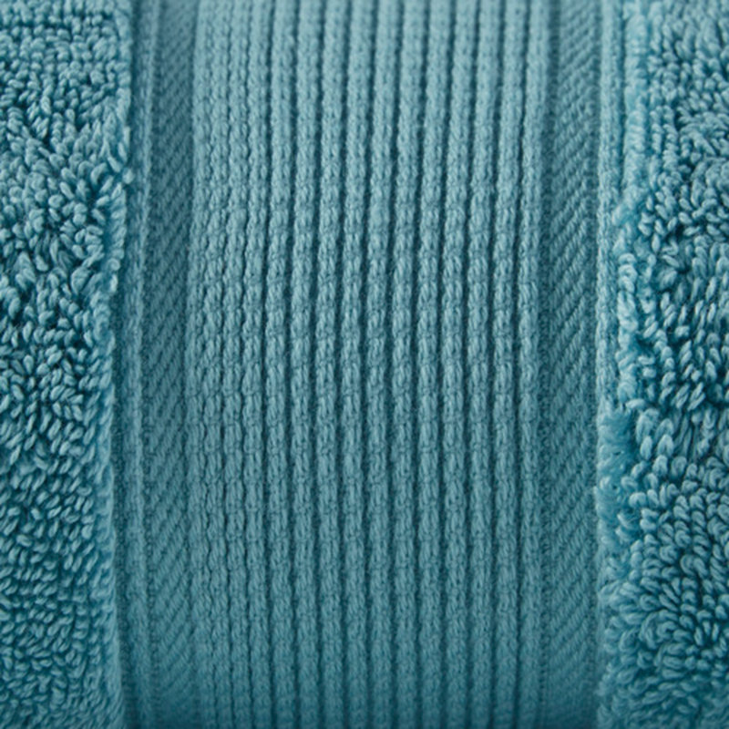 100% Cotton Bath Sheet Antimicrobial 2 Piece Set, Aqua