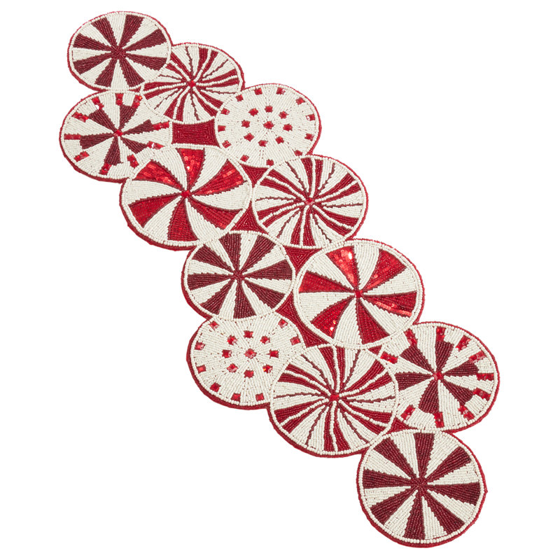 Chemin de table Red Holiday