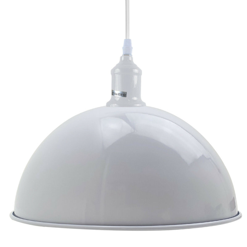Summerland 1 - Light Dome Pendant, White