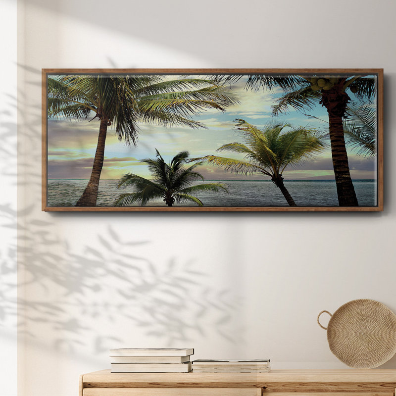 «Honduras Sunset», toile encadrée, H 20 po x l 50 po