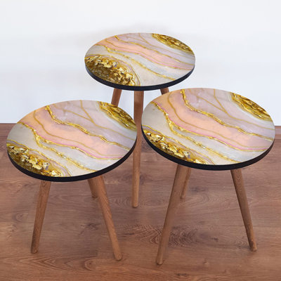 Tables gigognes 3 pieds Arndt