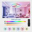 Ventilateur de plafond 19 pièces en aluminium / fer 19,7 po
