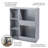 Badger Basket Medium Density Fiberboard (MDF) Toy Organizer-97858240
