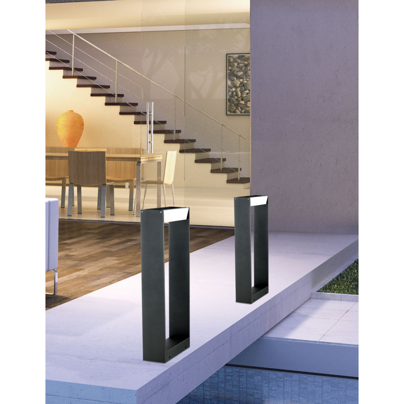 Dark Grey Integrated LED Aluminium Pathway Light