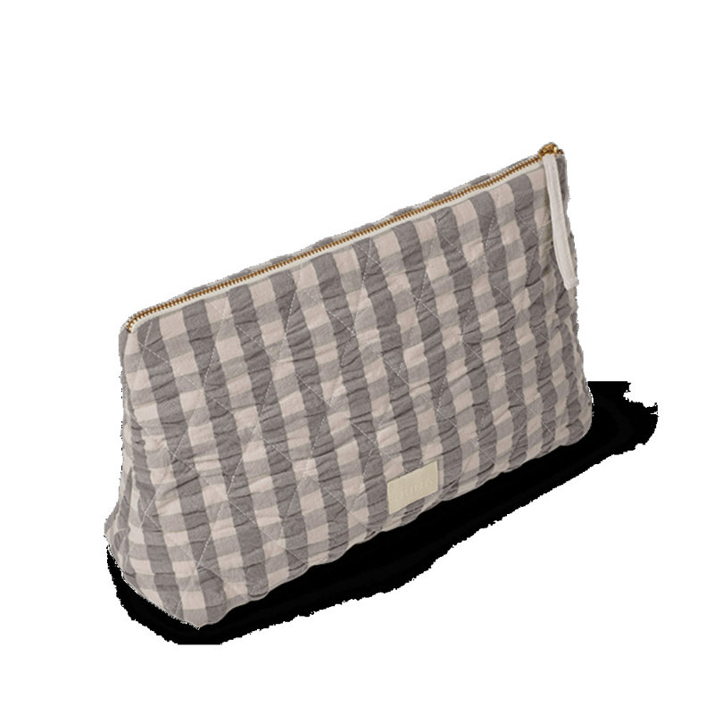 Trousse de toilette Baek And Bolge Karla, Gris / Bouleau