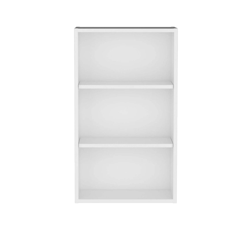 Armoire murale avec rangement ouvert, Blanc