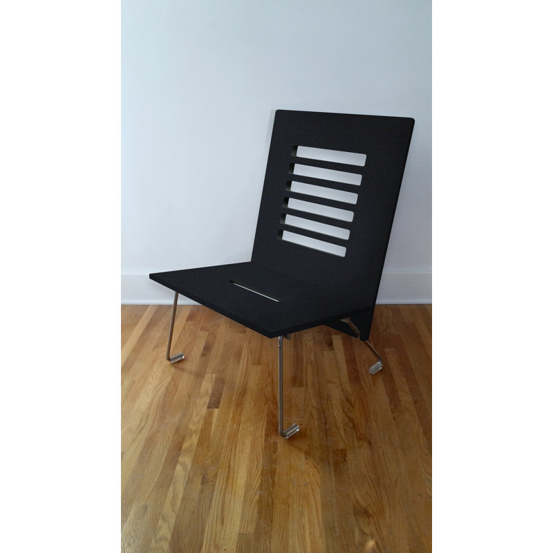 Killebrew Outdoor Lounge Chair, Black