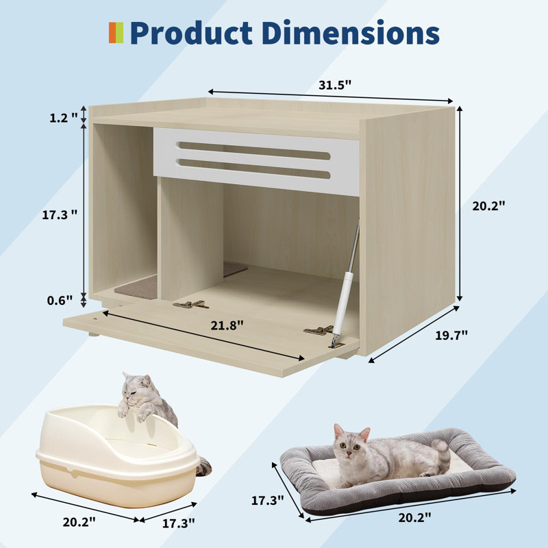 50.8cm H Cat Tree, Yellow