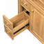 Meuble-lavabo 24 po avec lavabo, meuble-lavabo en bois avec tiroir rabattable, 2 tiroirs à fermeture en douceur, 1 porte à fermeture en douceur, bois massif et panneau de fibres à densité moyenne, poignées en bois élégantes