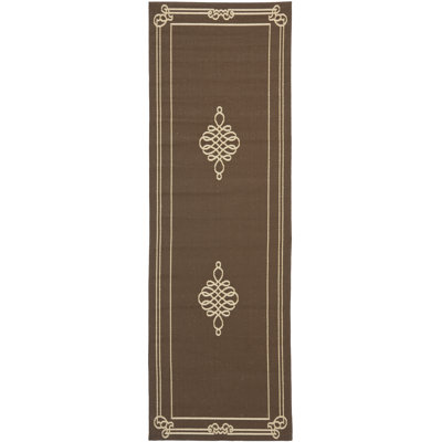 Tapis oriental d'intérieur / extérieur Cherene Performance