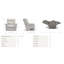 Fauteuil inclinable manuel à bascule Morrison-28077713-64326528