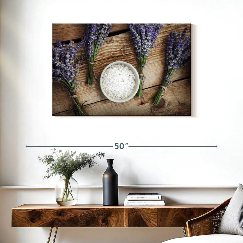 Harnek Lavender For Bath, 24" H x 36" W