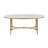 Dolorese Marble Top Coffee Table