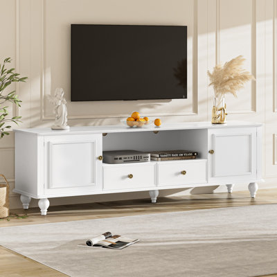71" 2-Door TV Stand For Tvs Up To 80"
