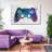 " Galaxy Game Controller Canvas Print " by Logic Nerds-22435827