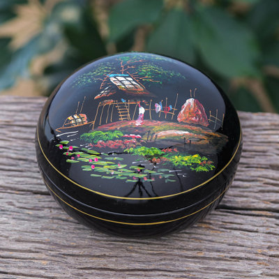 Handmade Solid Wood Decorative Box